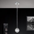 Lustra moderna alama nichel LED 4.5W/380lm/3000K, Ball HL 6-1659/1 Nickel Orion